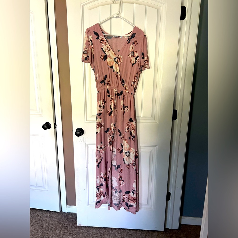 Long dress with shorts